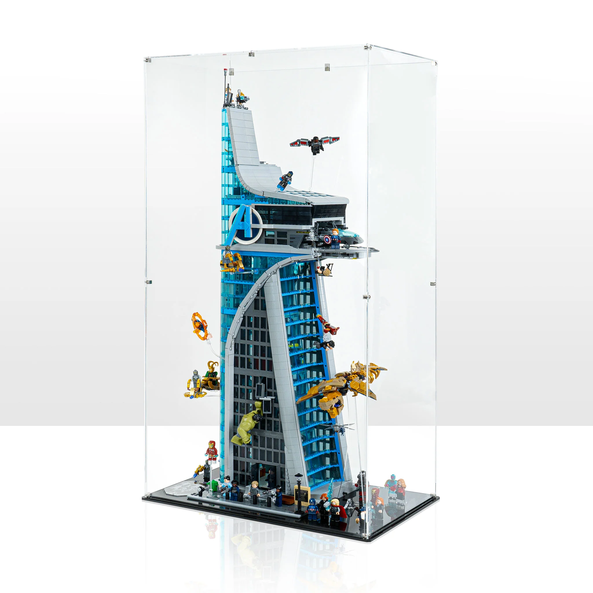 Clear Display Case for LEGO® Marvel: Avengers Tower (76269)