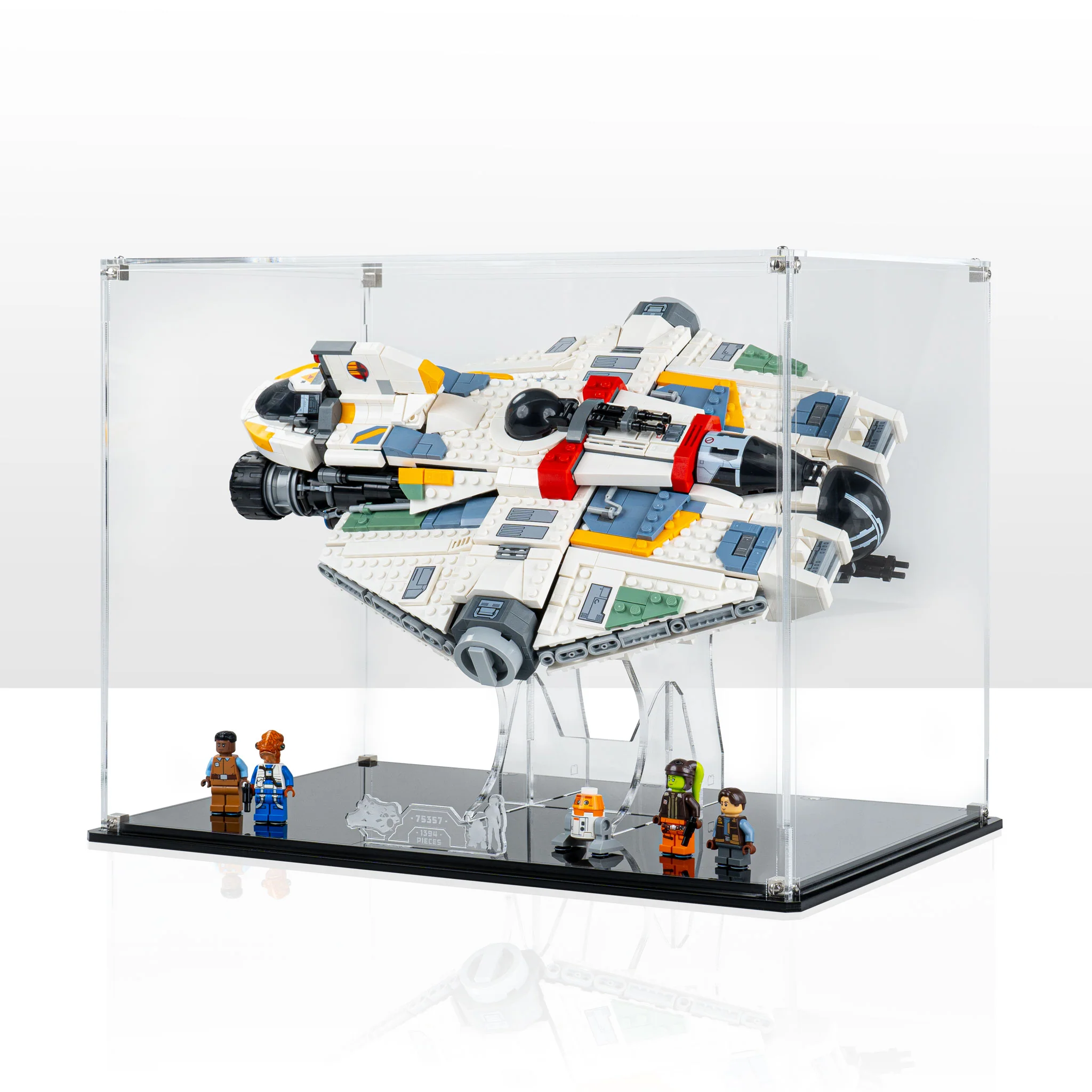 Clear Display Case for LEGO® Star Wars Ghost & Phantom II (75357)