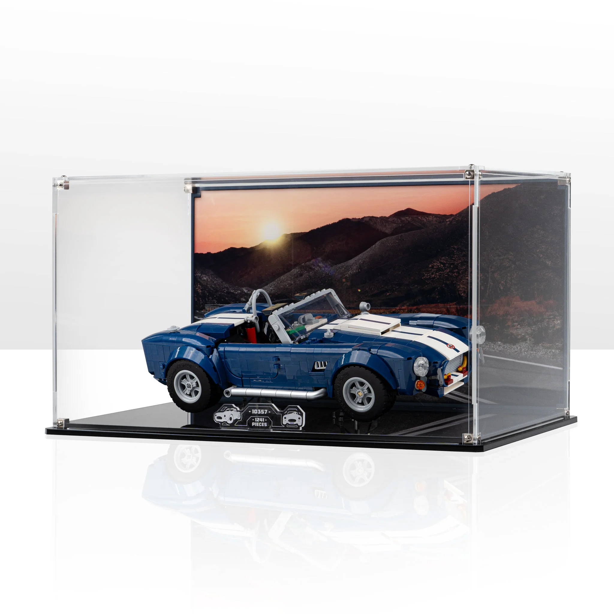 Display Case for LEGO® Icons: Shelby Cobra 427 S/C (10357)