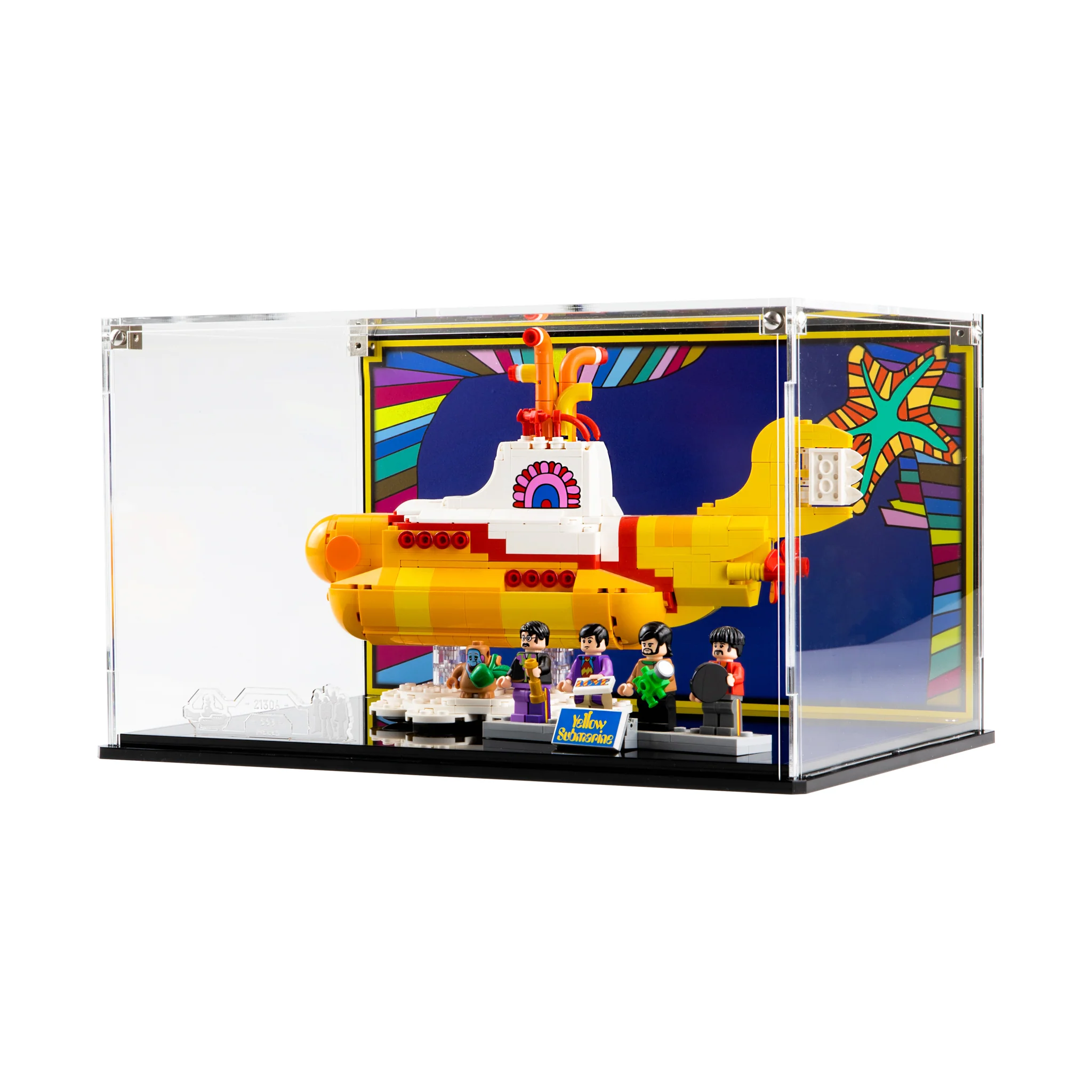 Display Case for LEGO® Ideas: Yellow Submarine (21306)