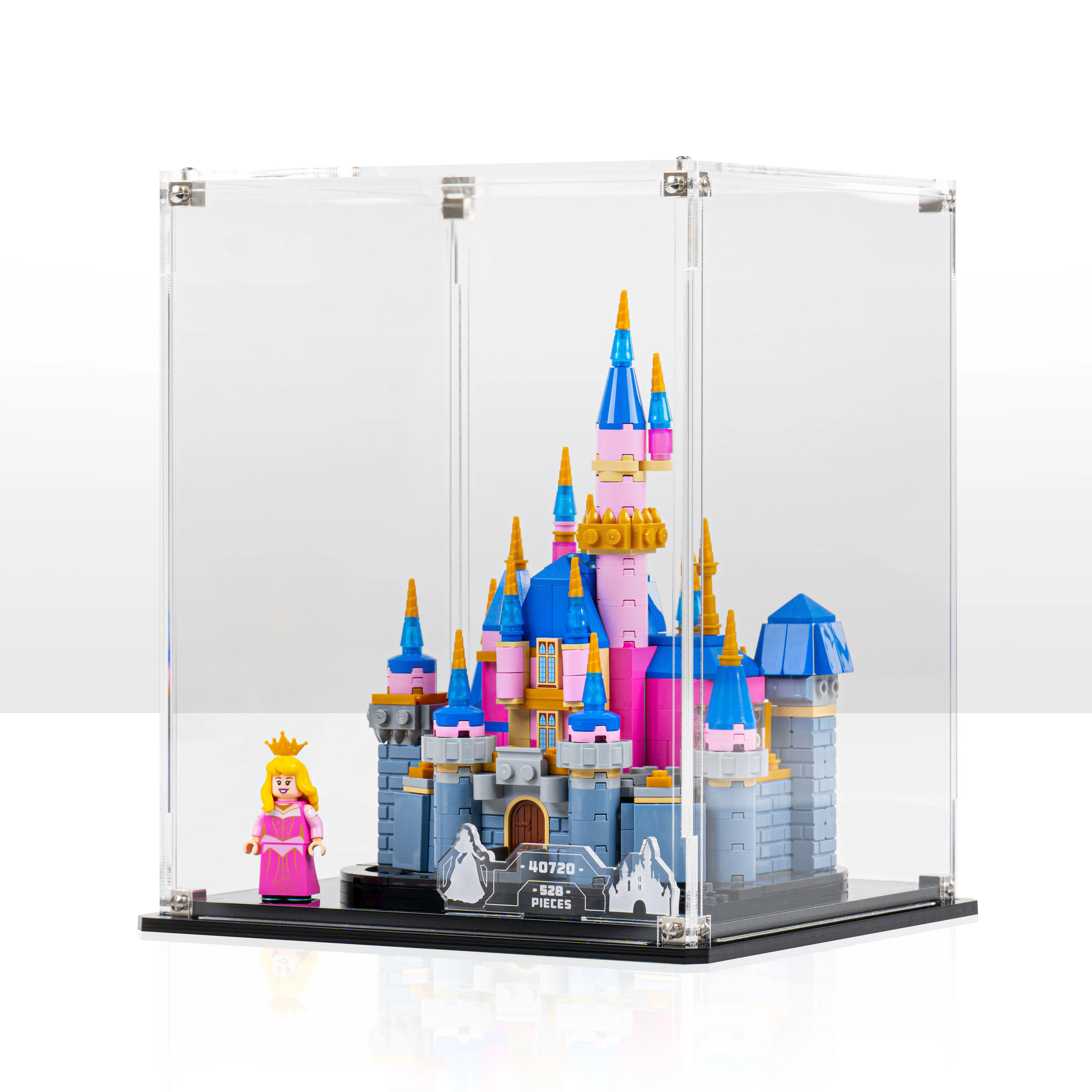 Display Case for LEGO® Mini Disney Sleeping Beauty Castle (40720) - Image 2