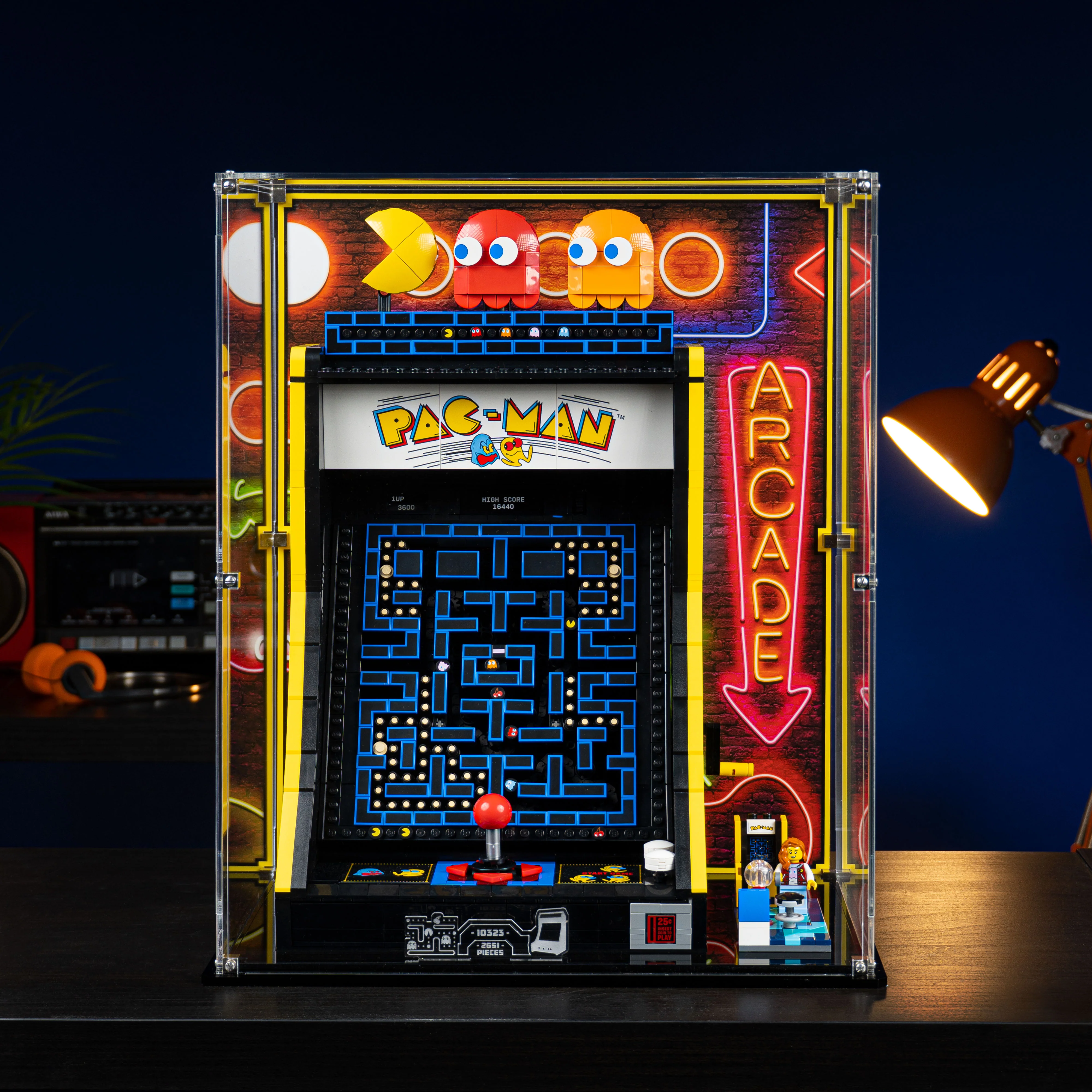 Display Case for LEGO® PAC-MAN Arcade (10323) - Image 12