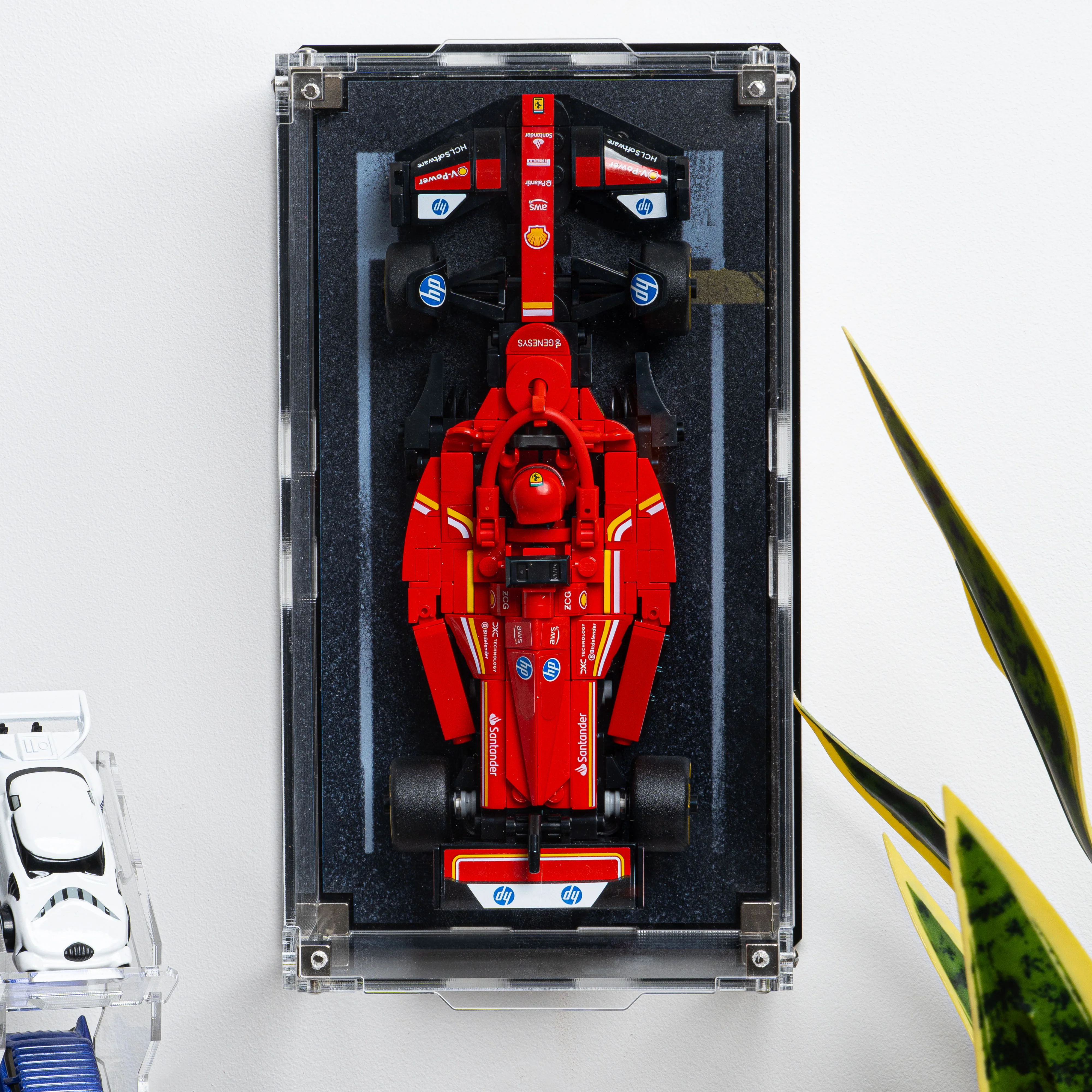 Wall Mountable Display Case for LEGO® Speed Champions: Formula 1 Range - Image 25
