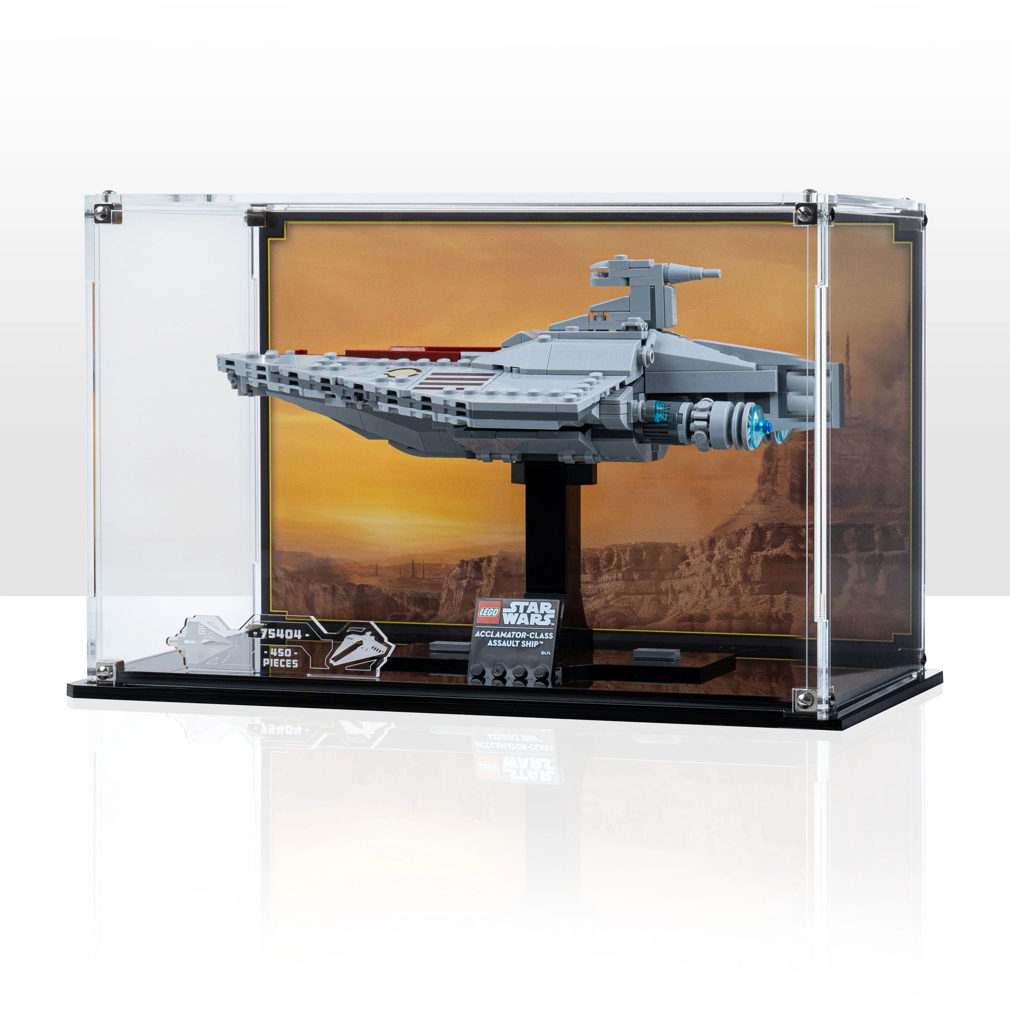 Display Case for LEGO® Star Wars: Acclamator-Class Assault Ship™ (75404)