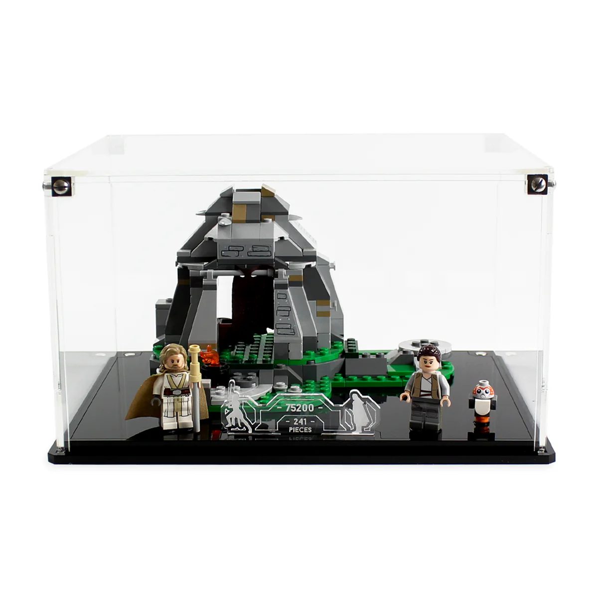 Display Case for LEGO® Star Wars™ Ahch-To Island Training (75200) - Image 2