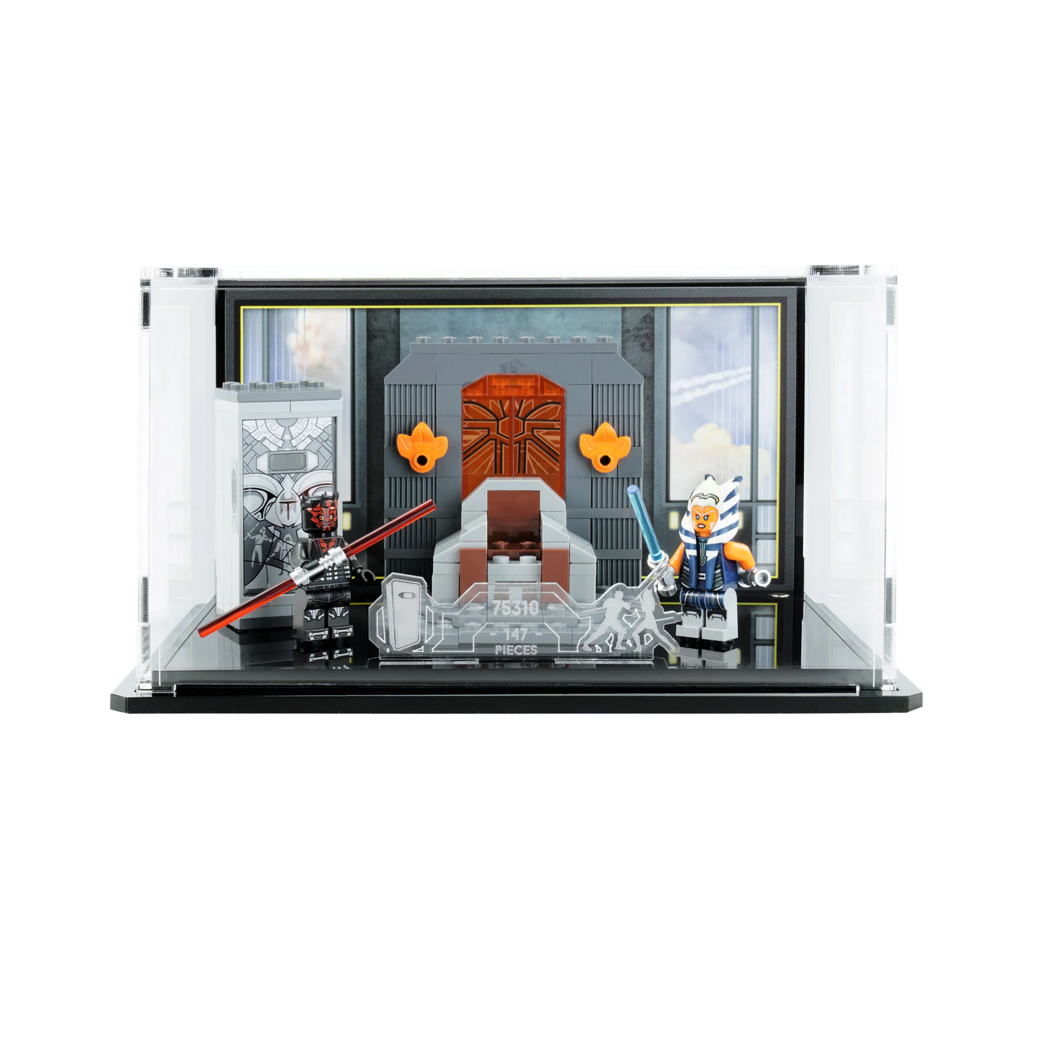 Display Case for LEGO® Star Wars™ Duel on Mandalore (75310)