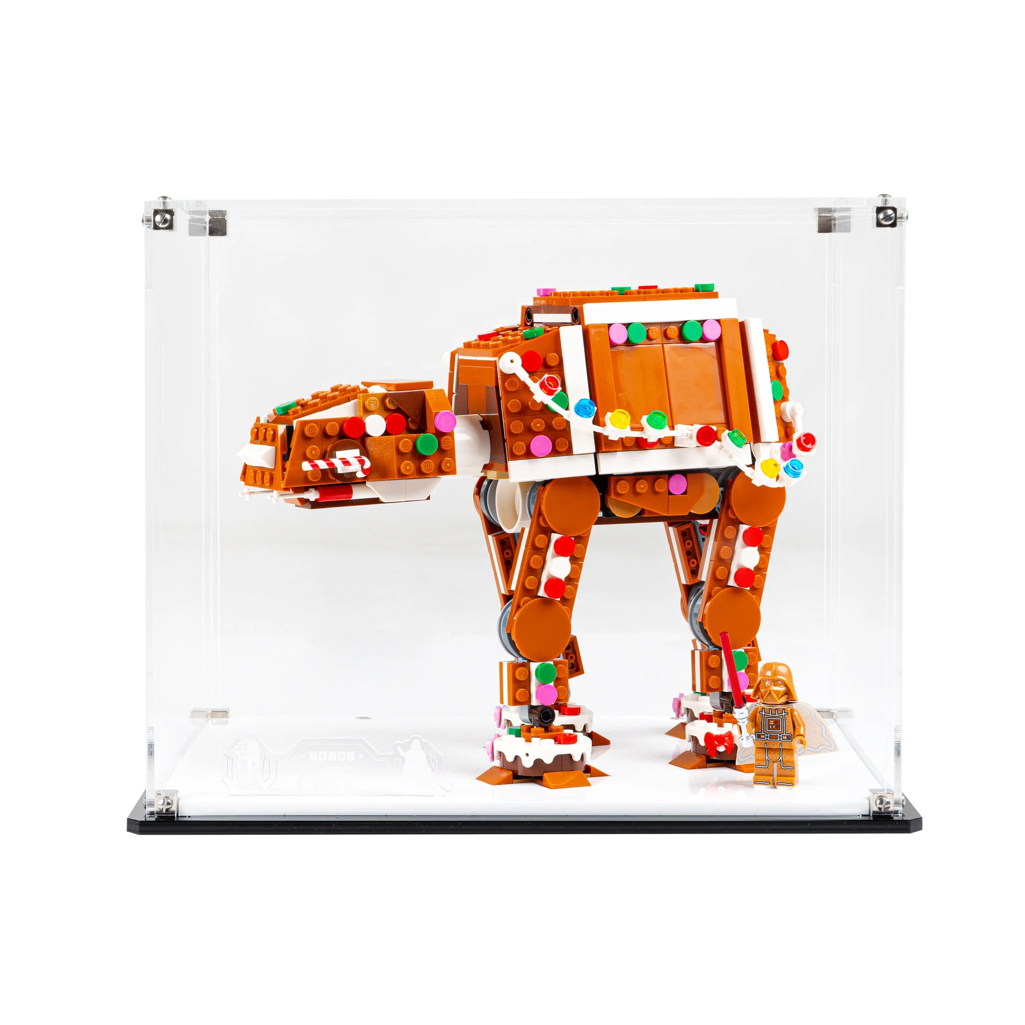 Display Case for LEGO® Star Wars: Gingerbread AT-AT™ Walker (40806) - Image 14