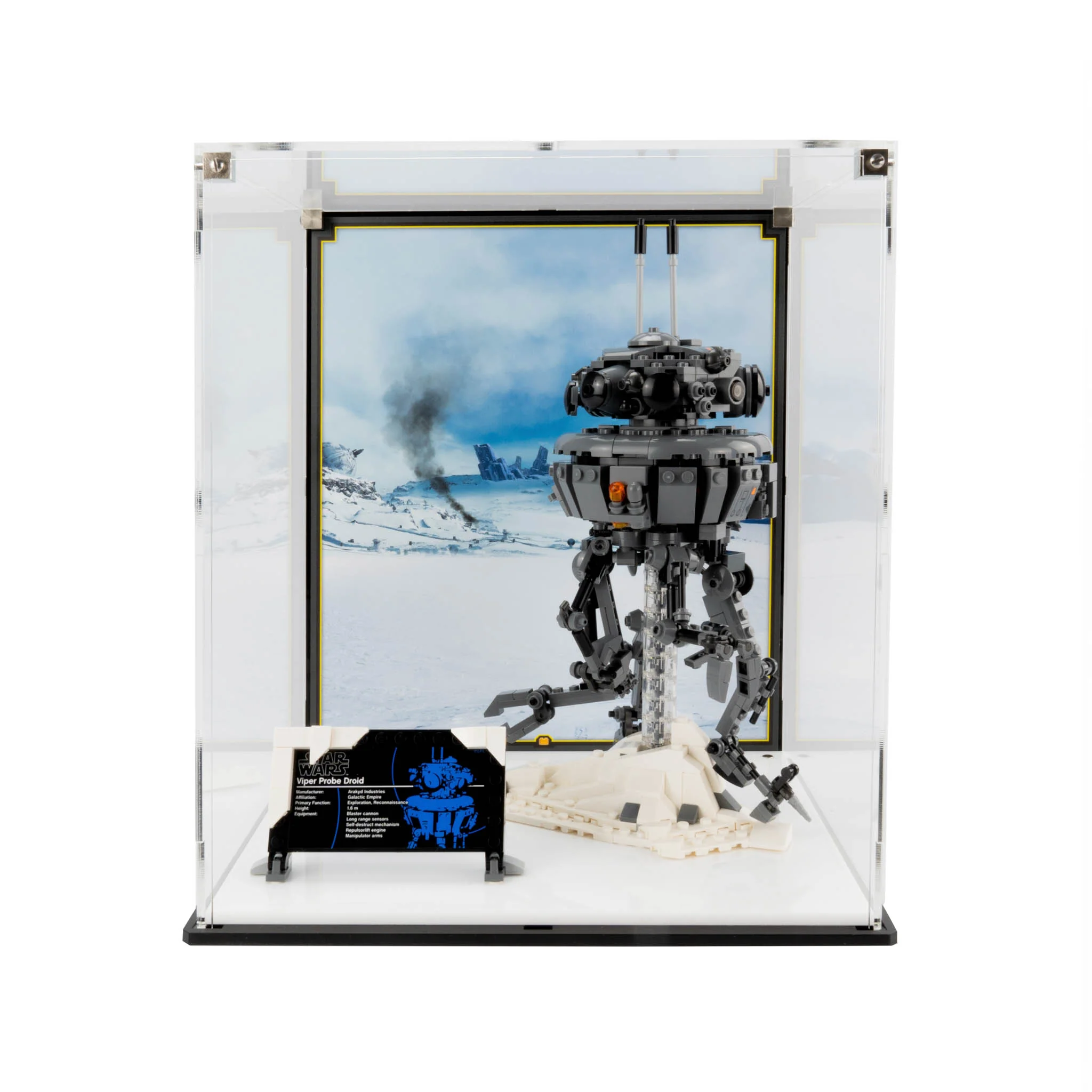 Display Case for LEGO® Star Wars™ Imperial Droid (75306)
