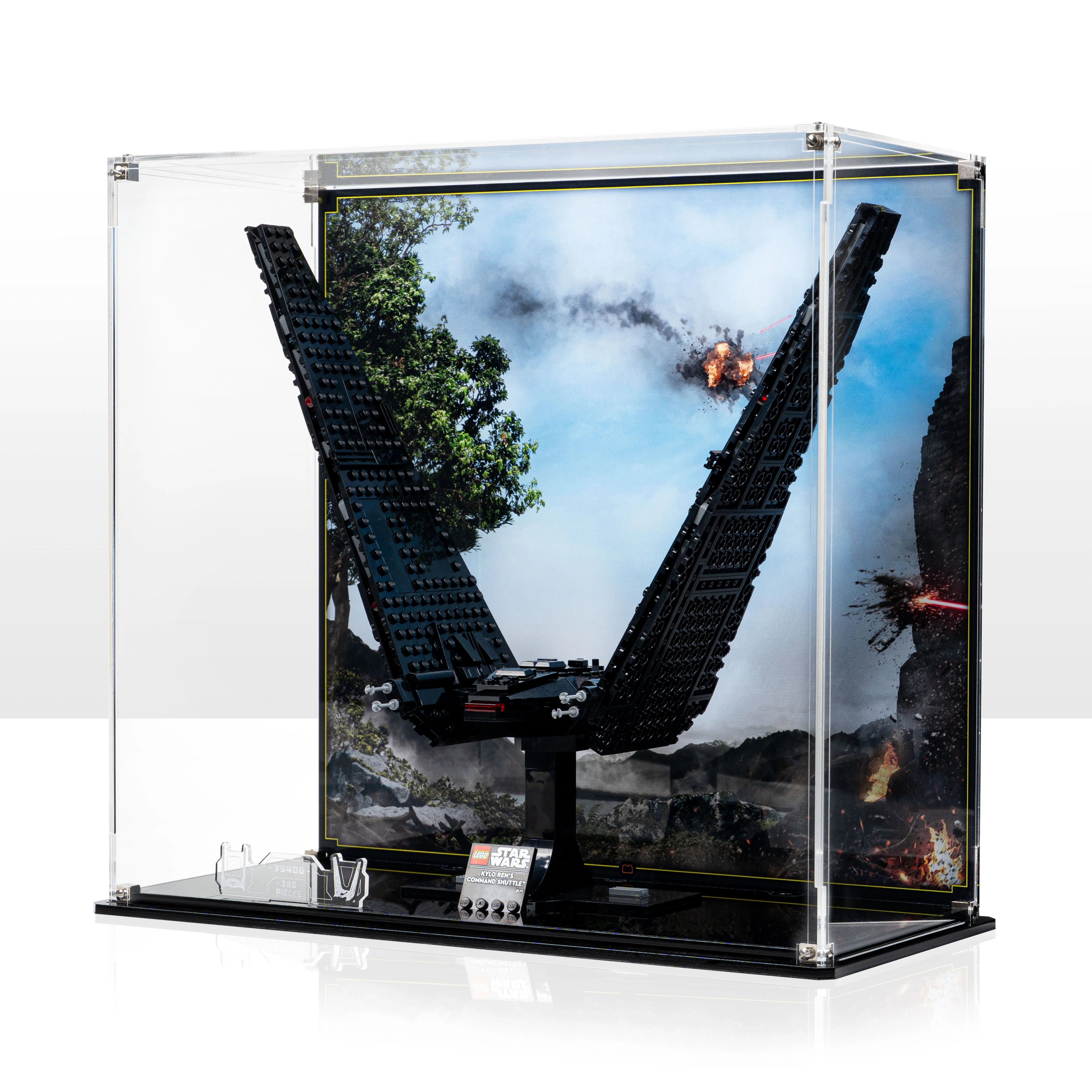 Display Case for LEGO® Star Wars™ Kylo Ren's Command Shuttle (75406)