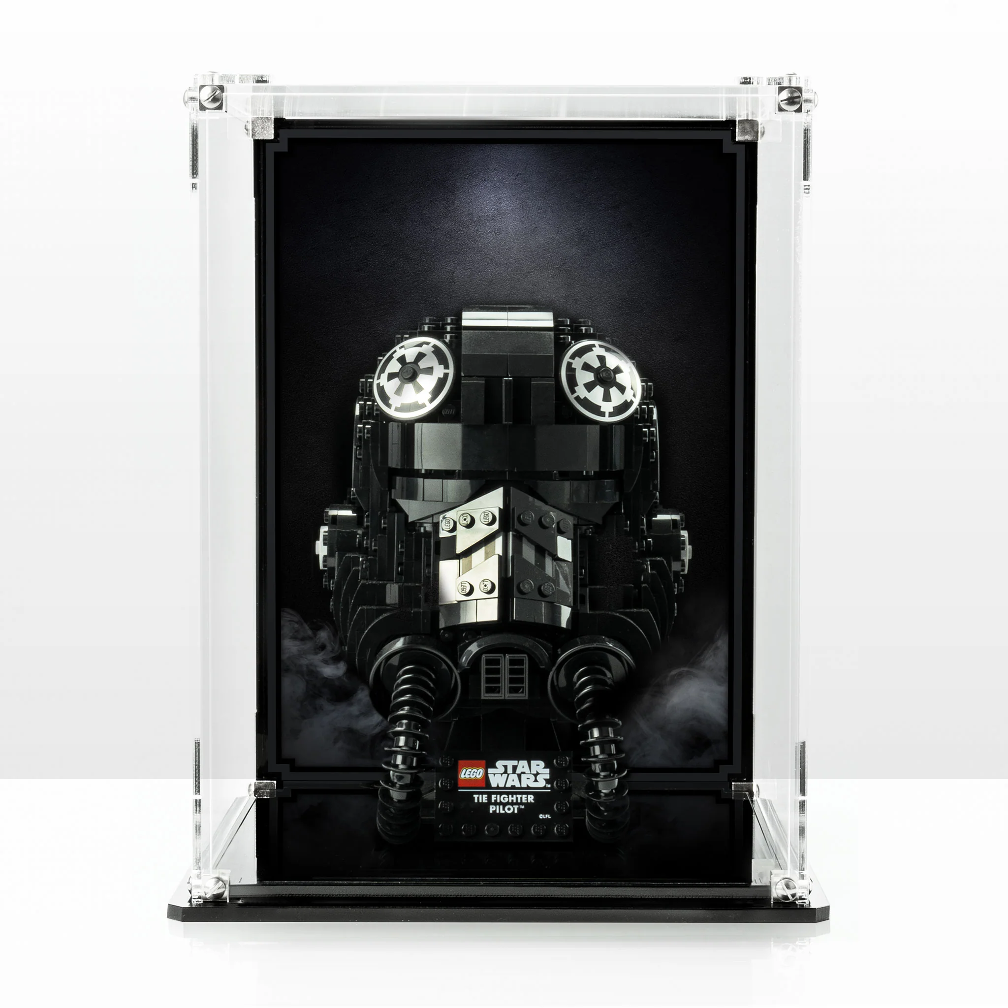 Display Case for LEGO® Star Wars™ TIE Fighter pilot helmet (75274)