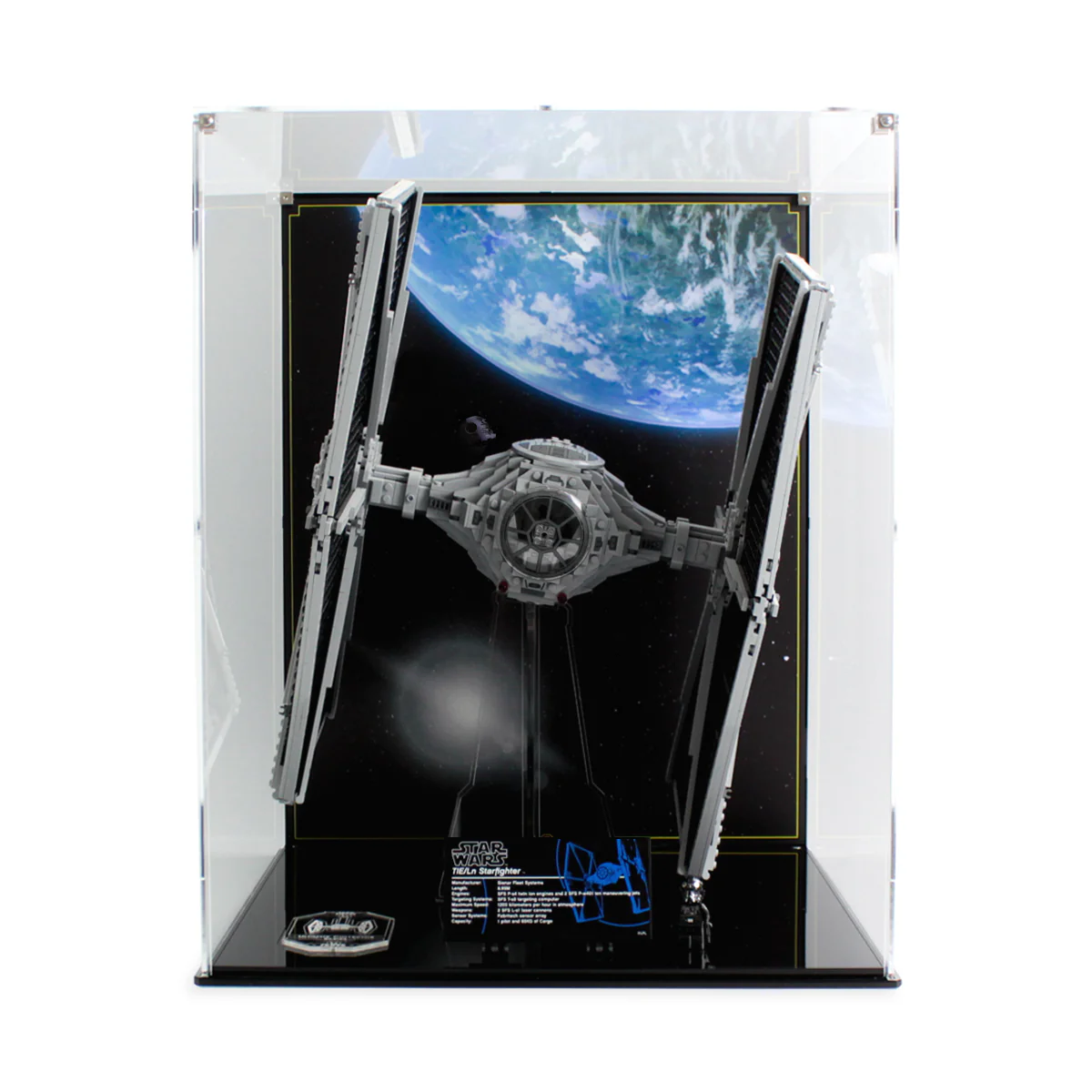 Display Case for LEGO® Star Wars™ UCS TIE Fighter (75095)