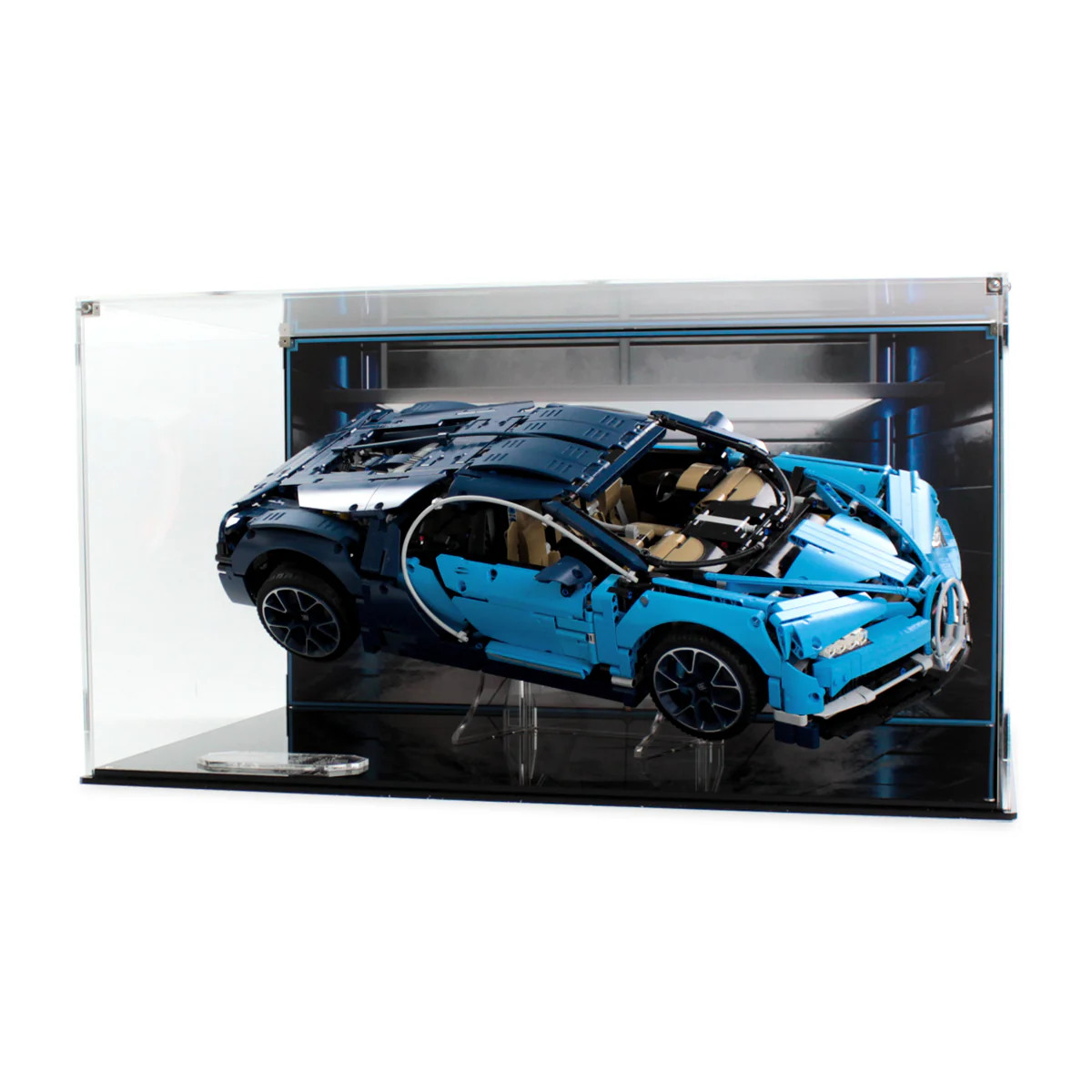 Display Case for LEGO® Technic: Bugatti Chiron (42083)