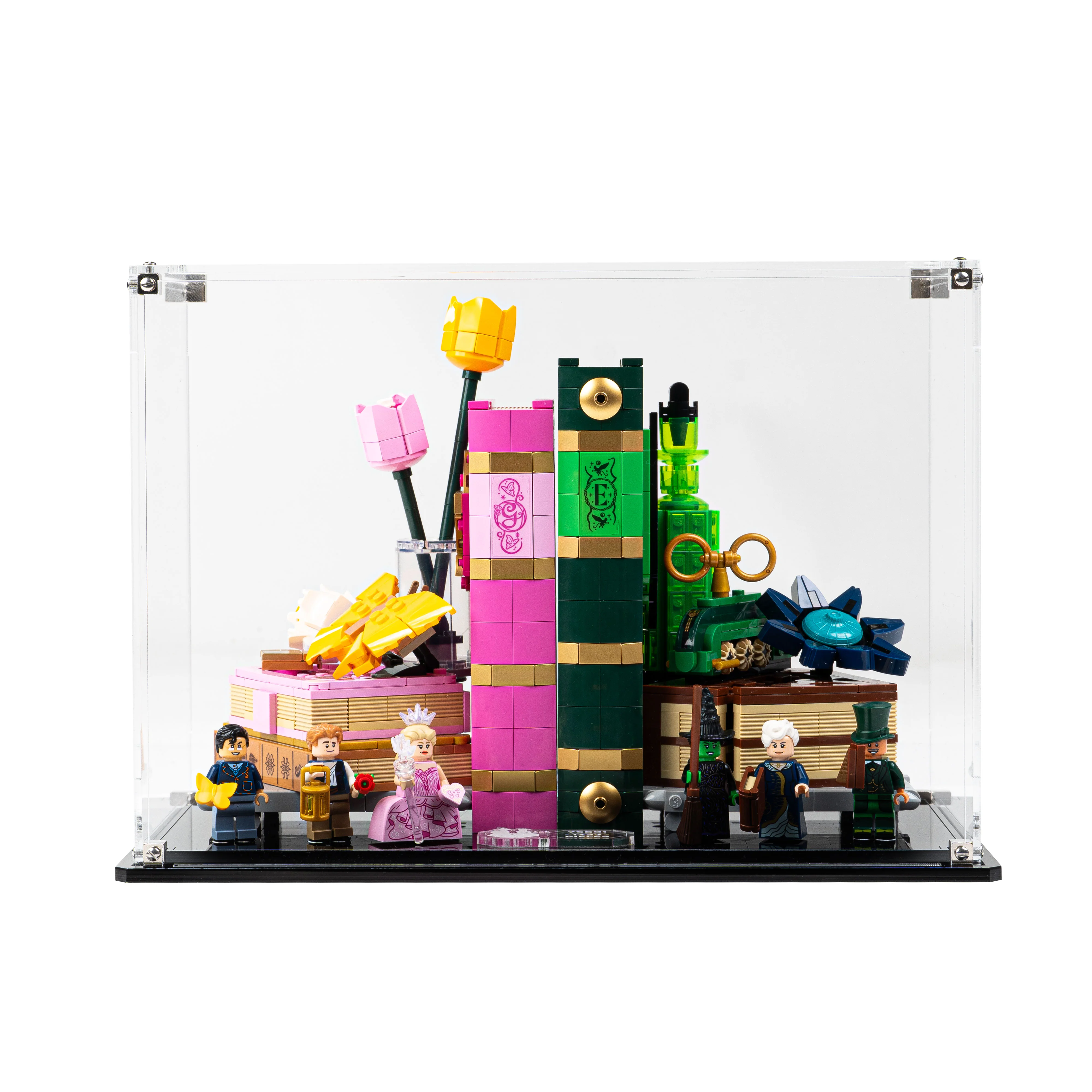 Display Case for LEGO® Wicked: Glinda and Elphaba Bookends (75691) - Image 9
