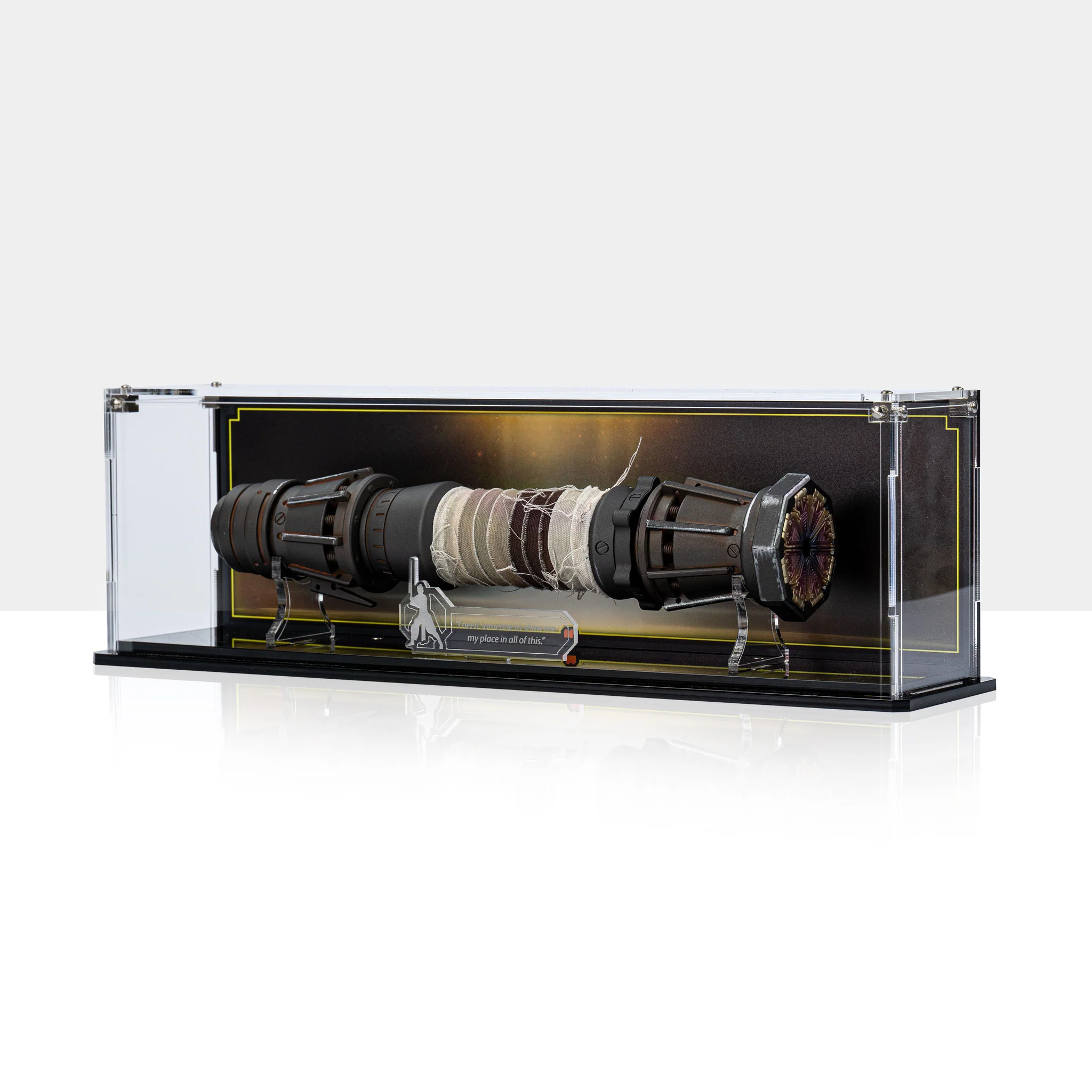 Display Case for Star Wars™ Black Series Rey Skywalker Lightsaber
