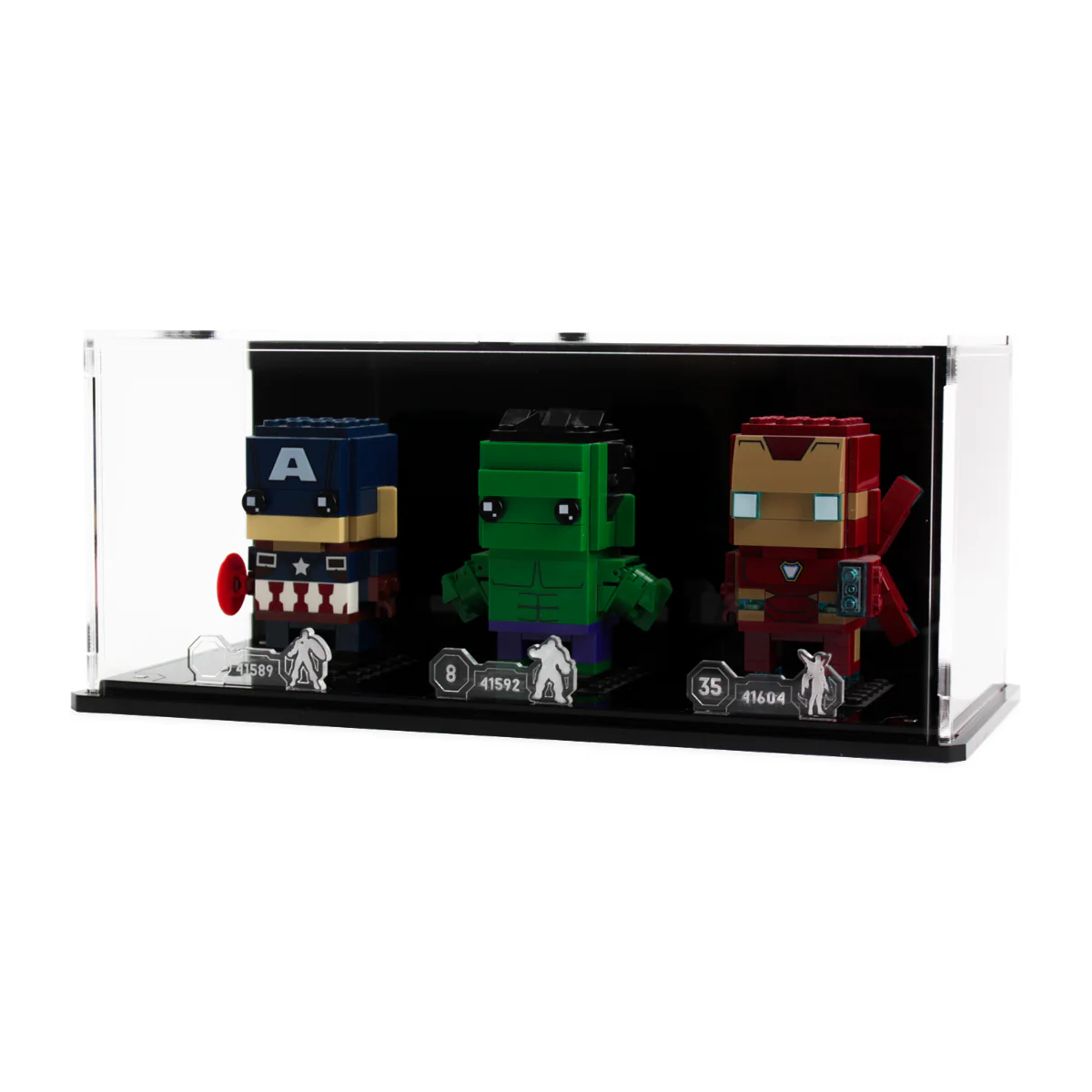 Display Case for three LEGO® Brickheadz