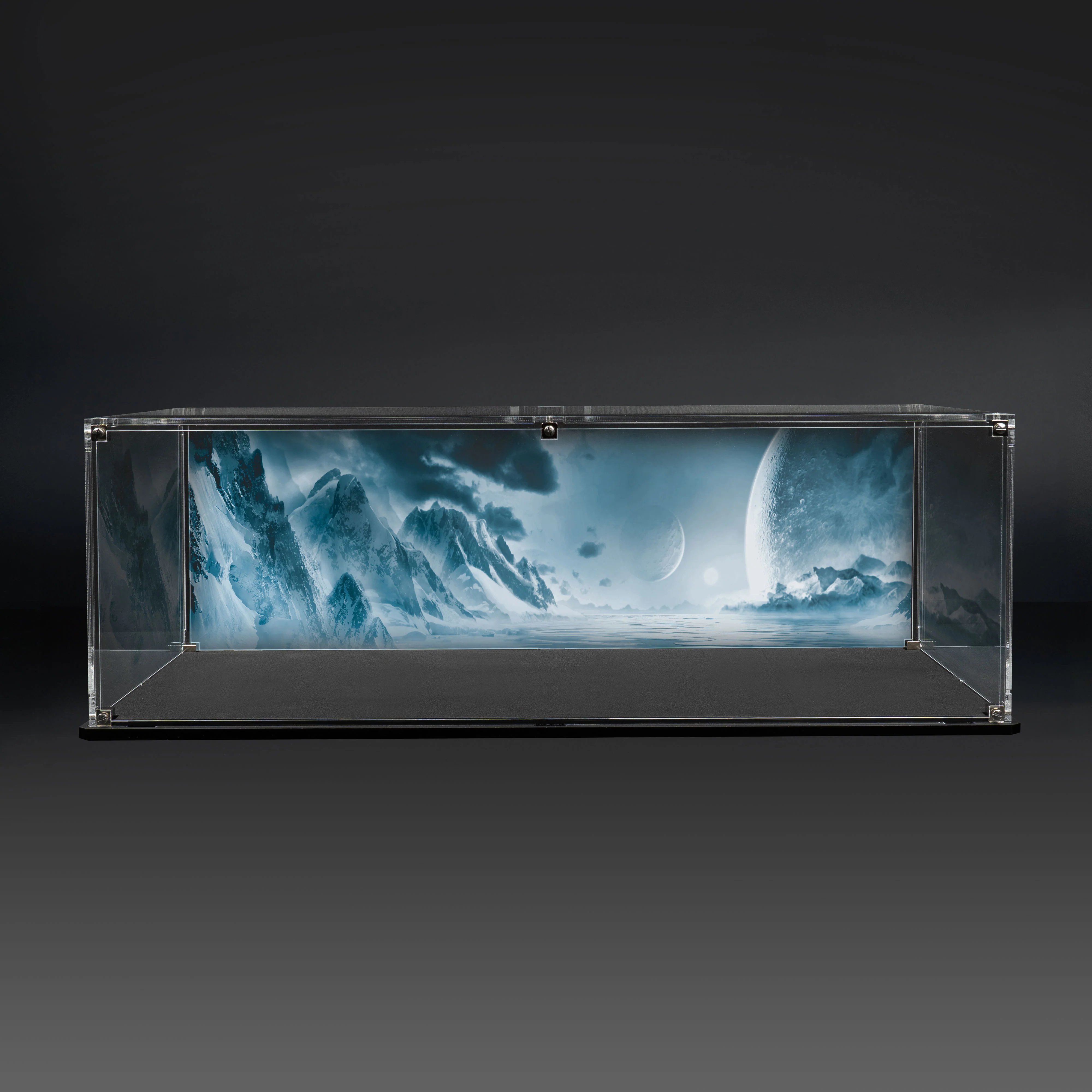 Display Case for Warhammer® Army with Frozen Wasteland Background - Image 7