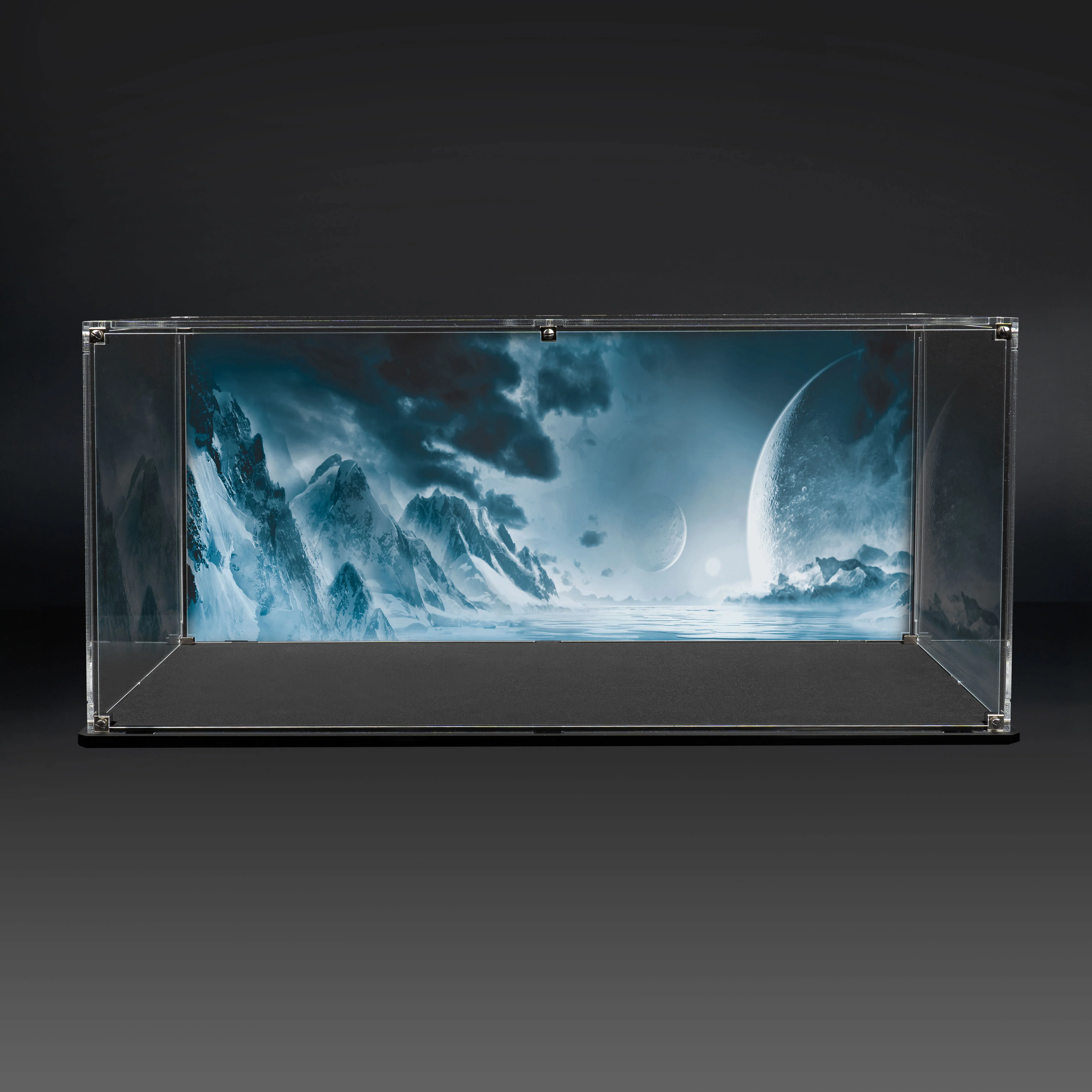 Display Case for Warhammer® Army with Frozen Wasteland Background - Image 9