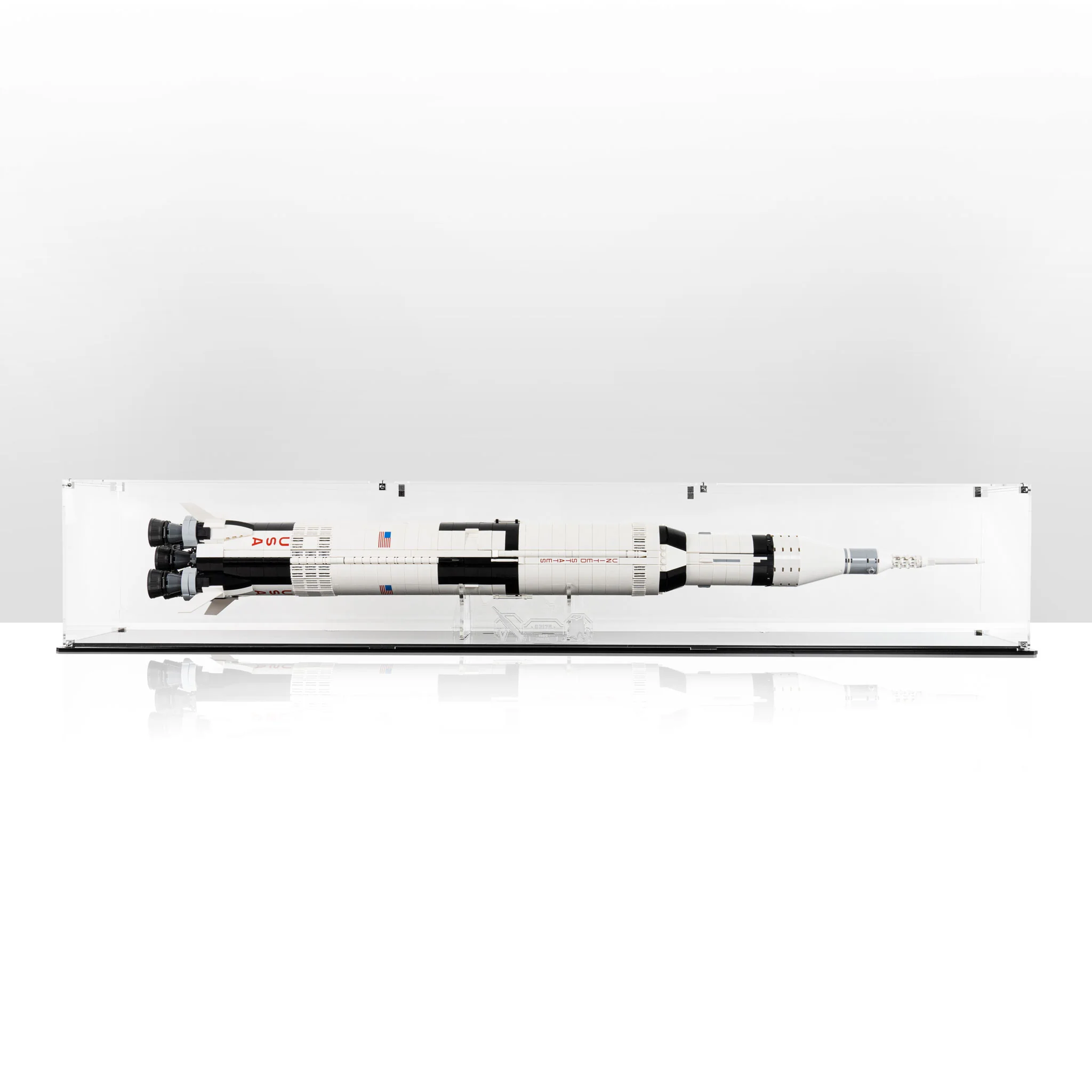 Display Case (horizontal) for LEGO® Ideas: NASA Apollo Saturn V (92176) - Image 5