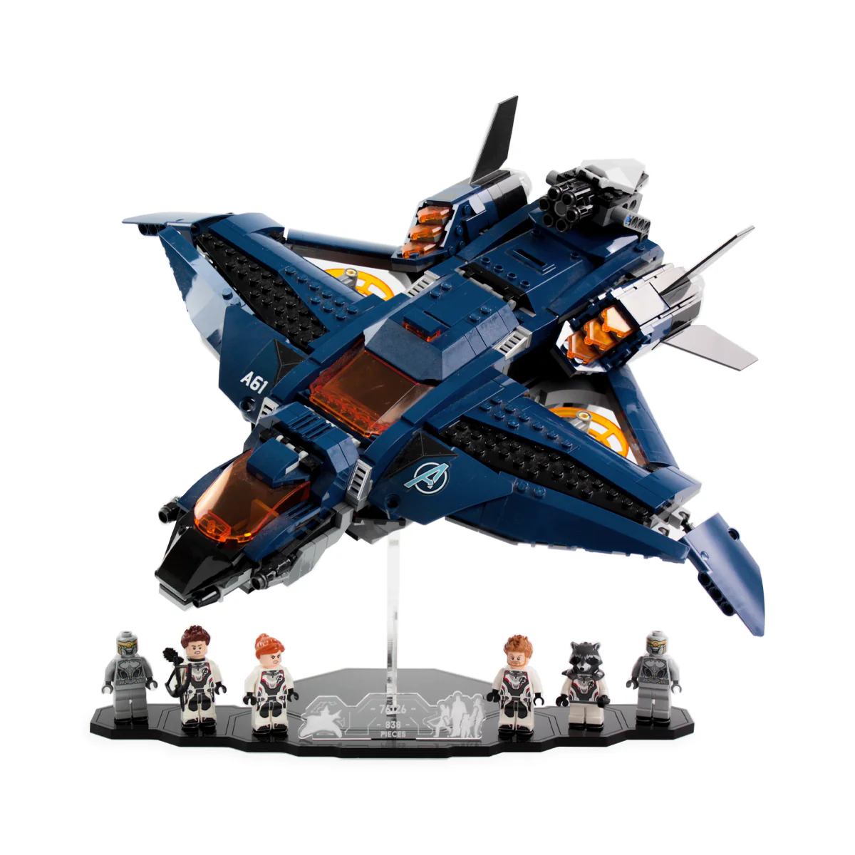 Display Stand for LEGO® Marvel: Avengers Ultimate Quinjet (76126)