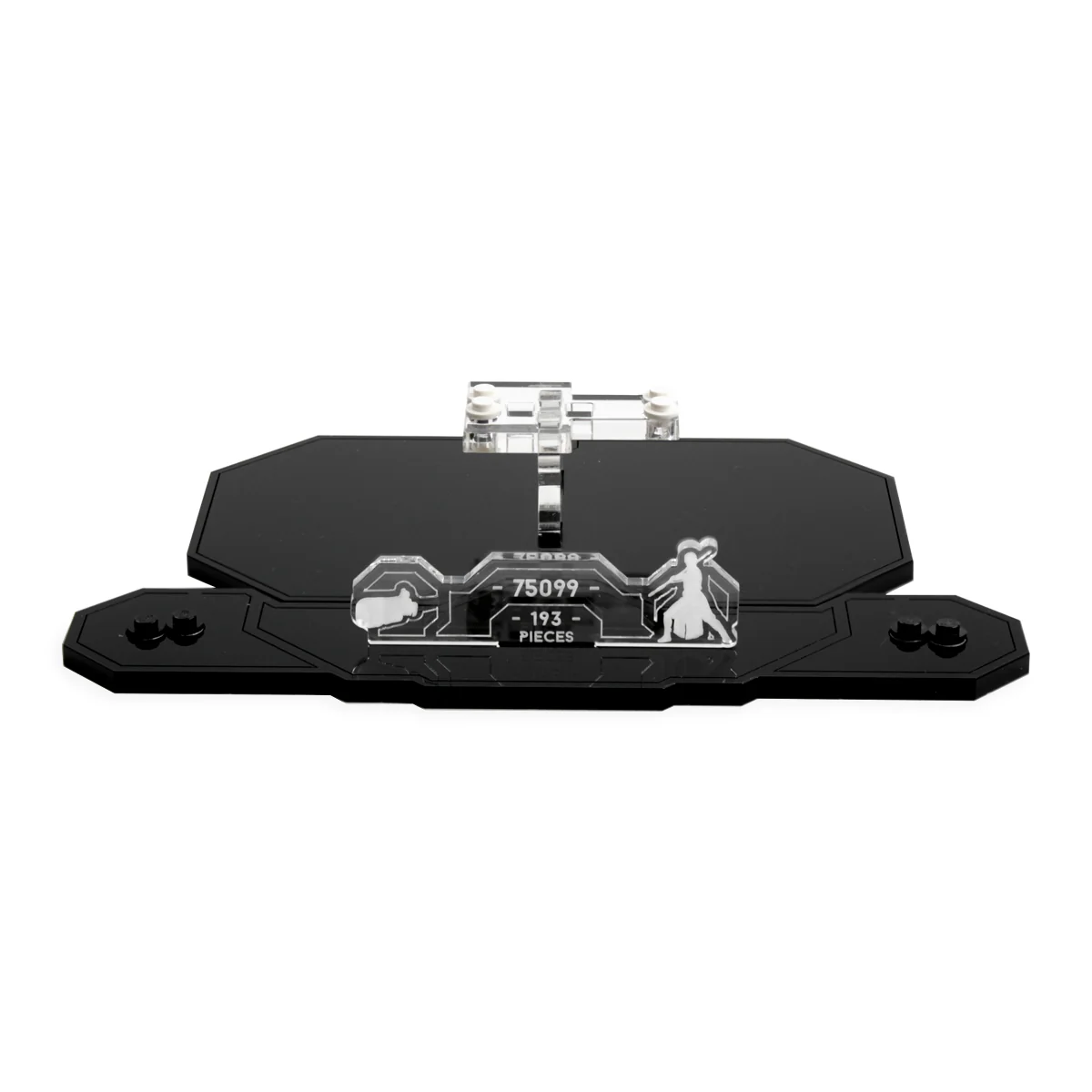 Display Stand for LEGO® Star Wars™ Rey's Landspeeder (75099) - Image 2