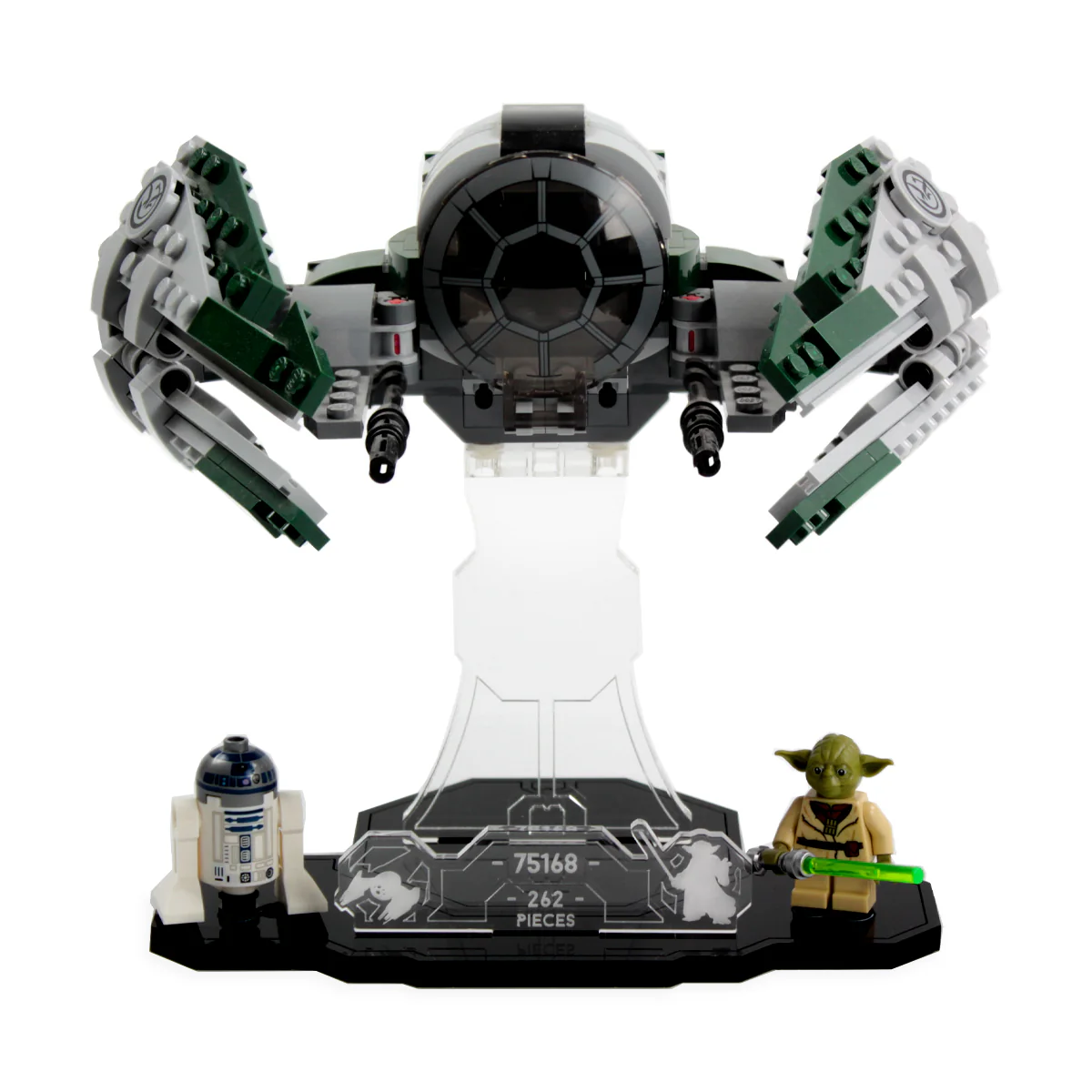 Display Stand for LEGO® Star Wars™ Yoda's Starfighter (75168)
