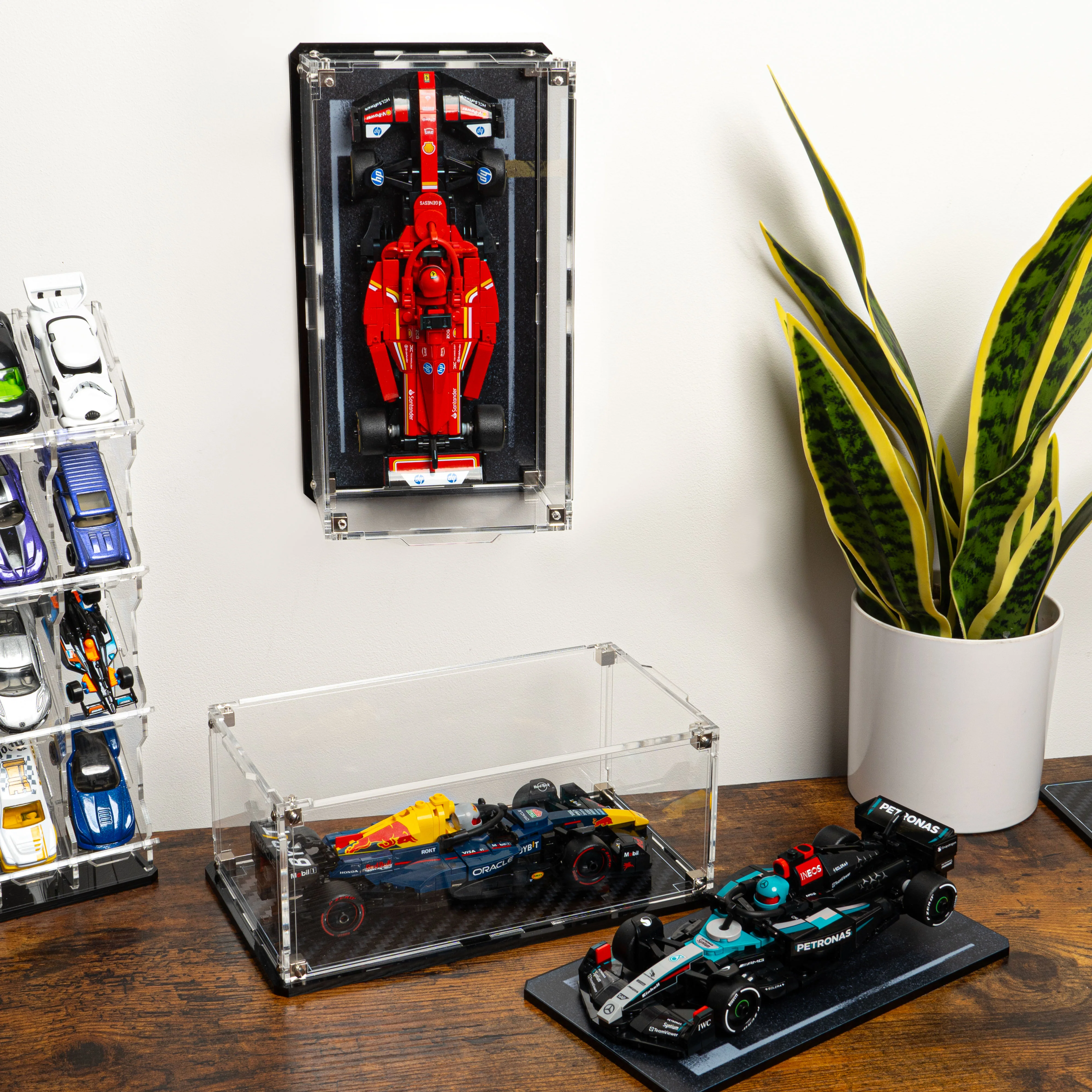 Wall Mountable Display Stand for LEGO® Speed Champions: Formula 1 Range - Image 16