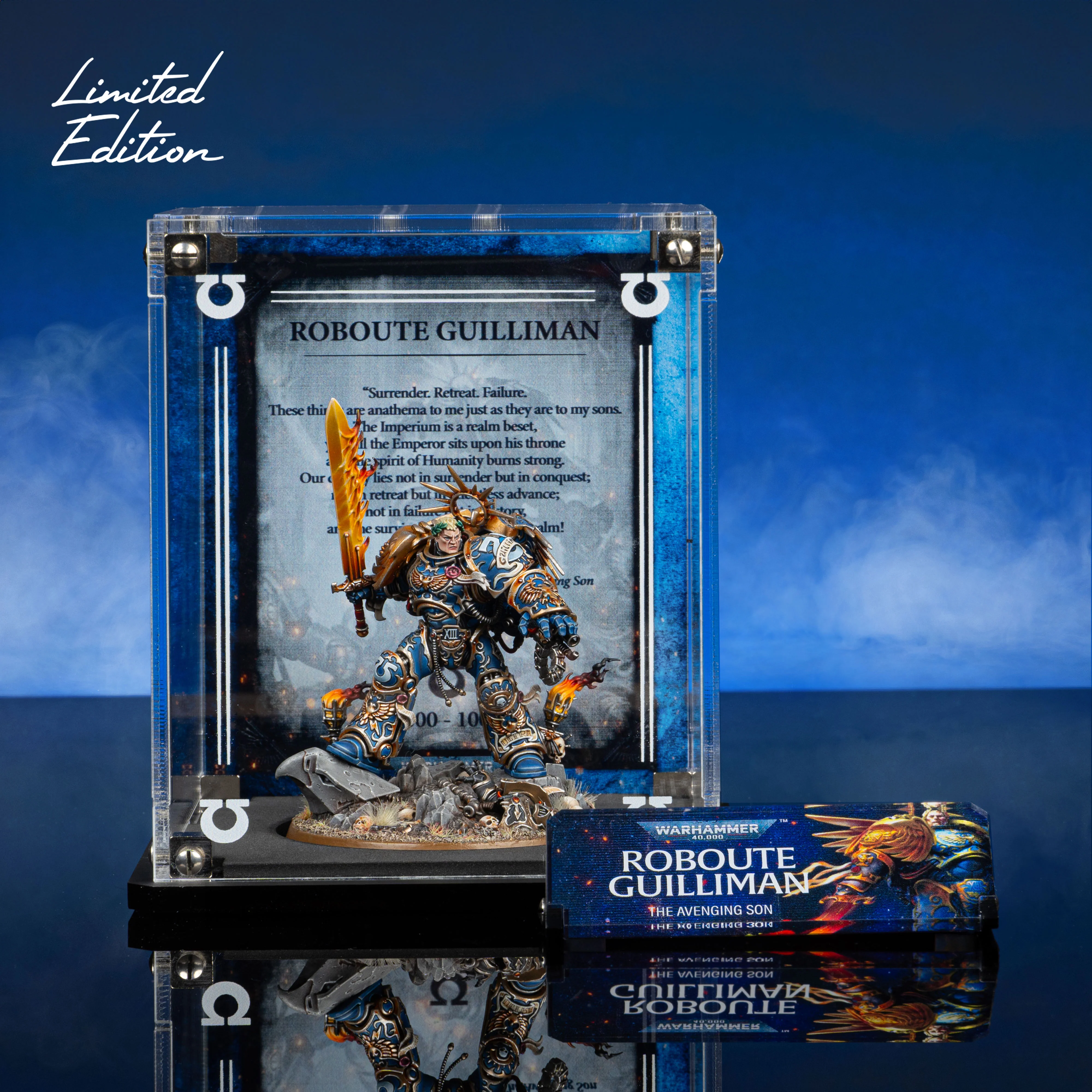 Limited Edition Display Case for Warhammer® 40,000 Roboute Guilliman - Image 2