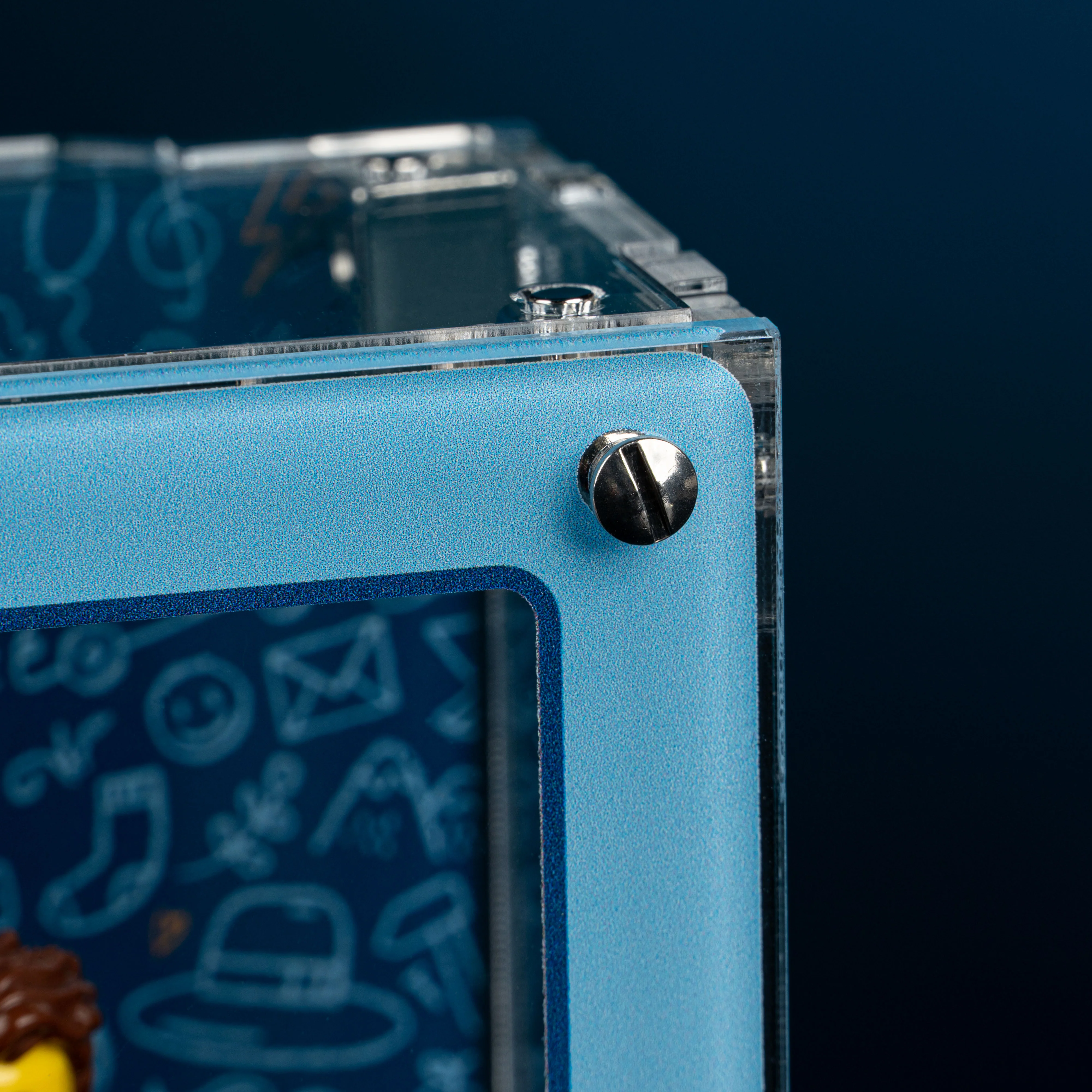 Limited Edition Father's Day Display Case for LEGO® Minifigure with Plaque - Image 8