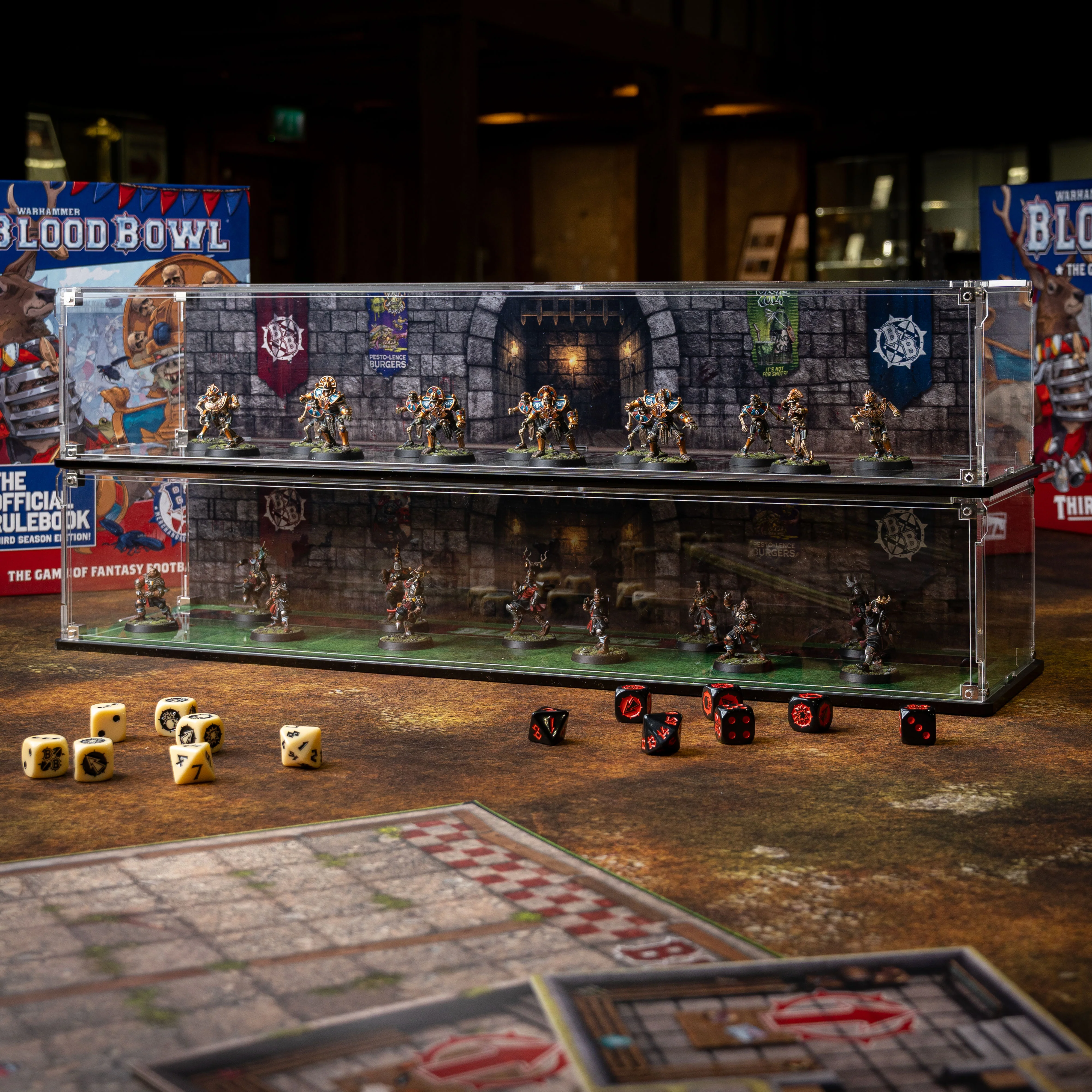 Stackable Display Case for Warhammer® Blood Bowl - Image 2